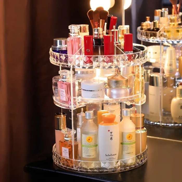 360 Rotating Cosmetic Organizer