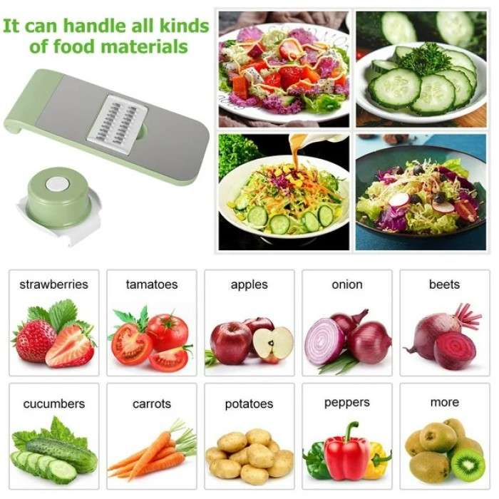 5 In 1 Multifunctional Vegetable Cutter
