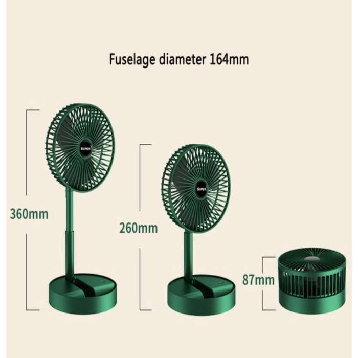 Chargable Usb Home Outdoor Camping Electric Fan
